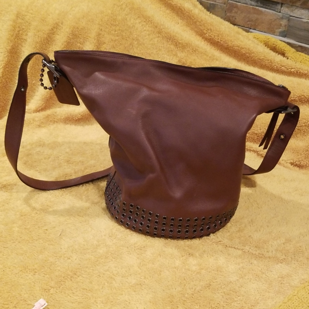 Coach bucket bag